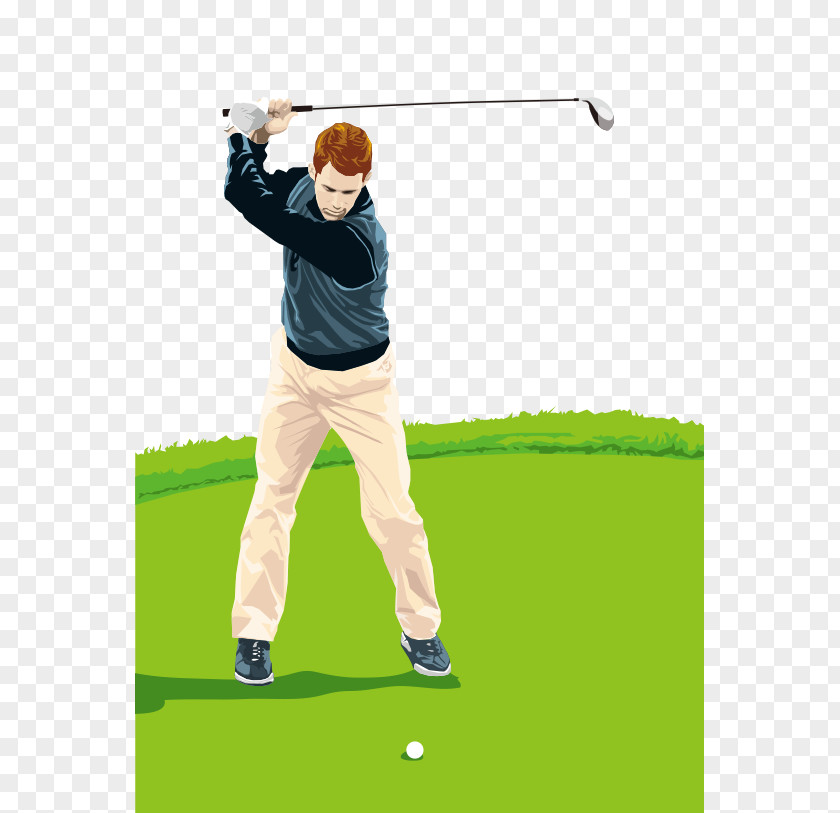 Golfing Material Golf Ball Euclidean Vector Sport PNG