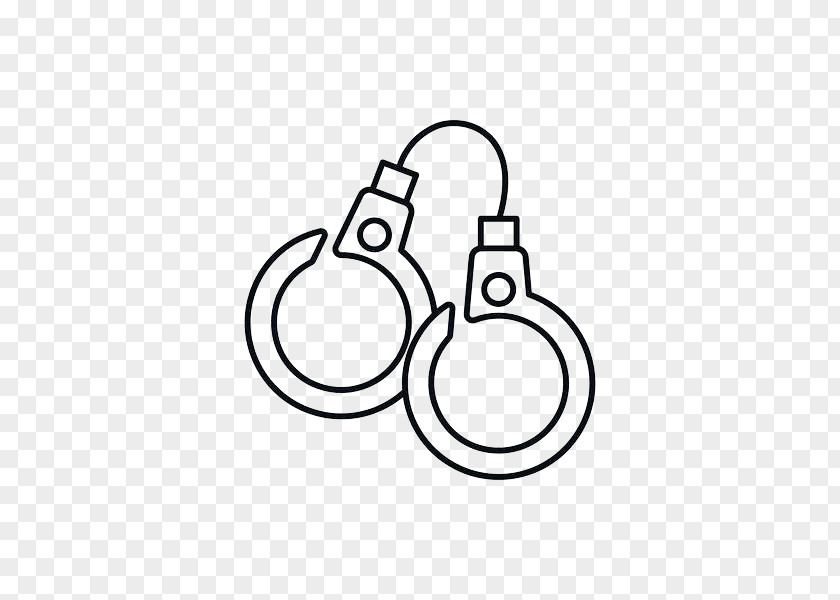 Hand Drawn Brief Handcuffs Drawing Vecteur Illustration PNG