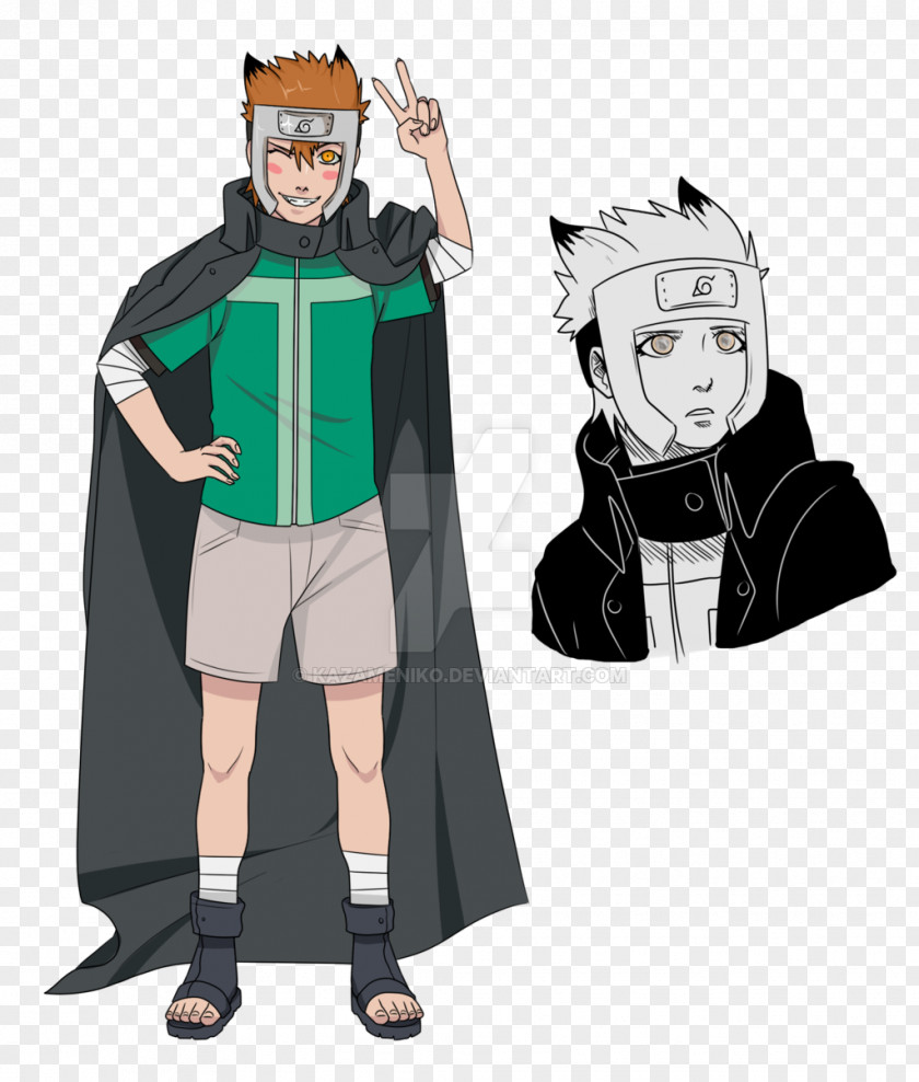 Naruto Art Character Drawing PNG