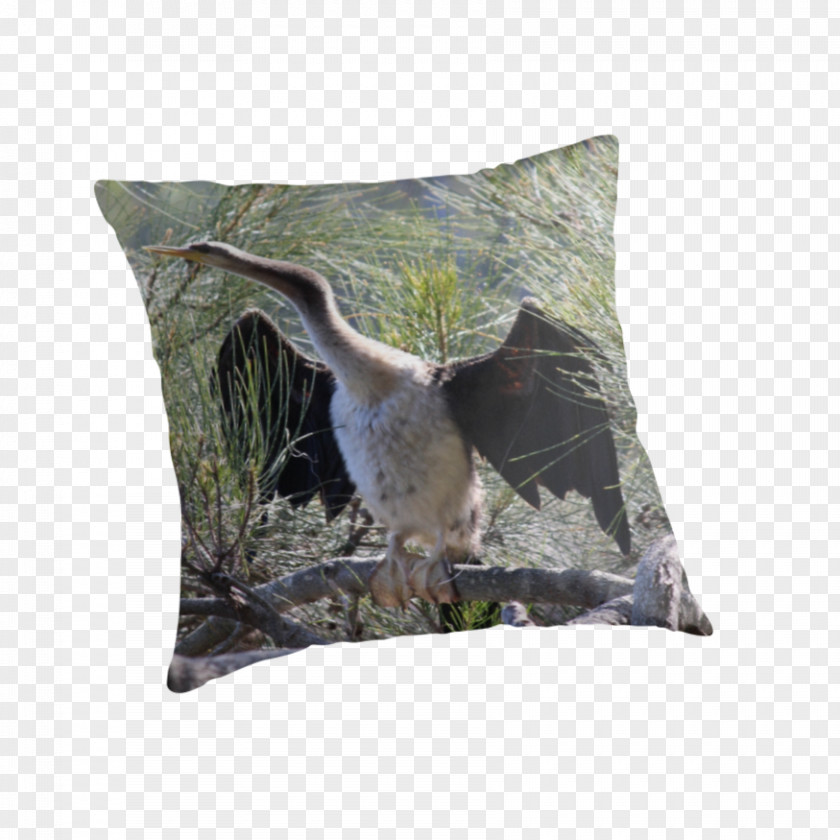 Pillow Throw Pillows Cushion Water Bird PNG
