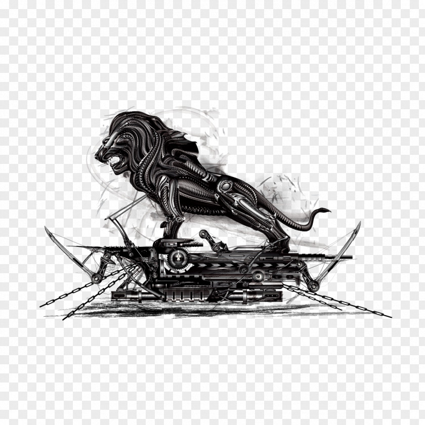 Crazy Lions Lion Drawing PNG