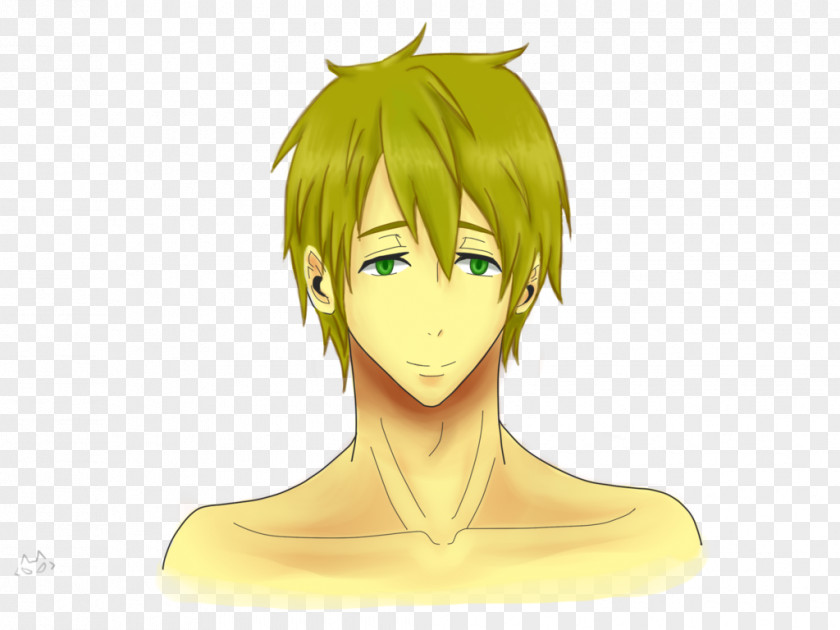 Makoto Tachibana Brown Hair Coloring Yellow Black Blond PNG