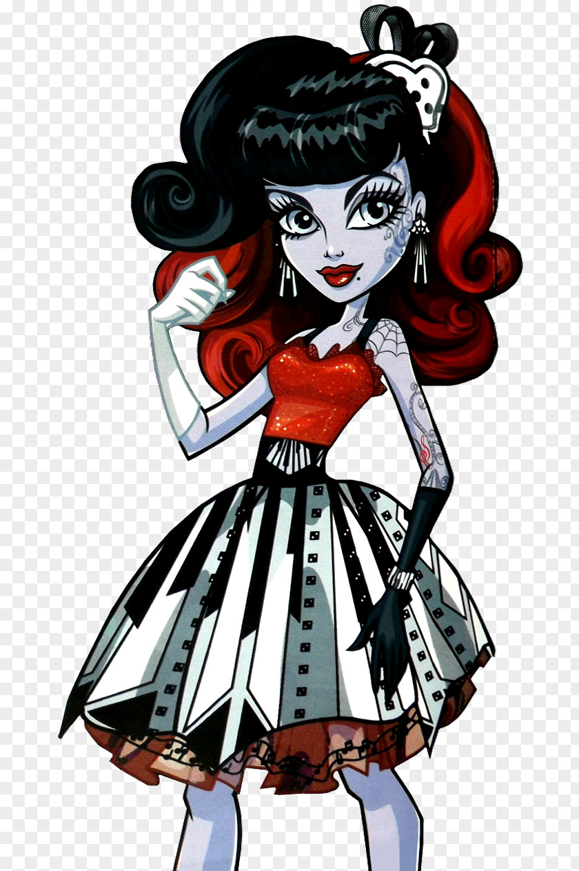 Operetta And Robecca Steam Monster High Draculaura Frankie Stein Image PNG