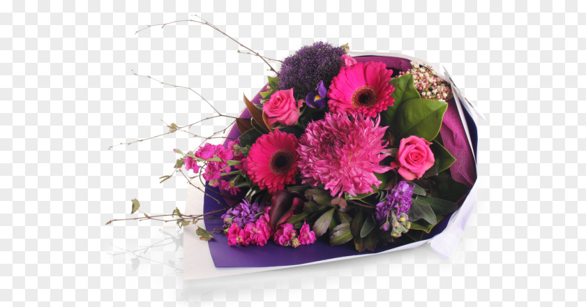 Pink Purple Flower Centerpieces Floral Design Cut Flowers Bouquet Flowerpot PNG