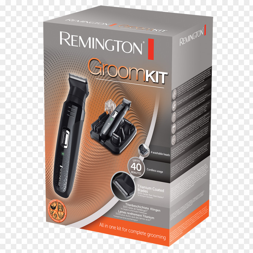 Beard Hair Clipper Remington PG6130 Shaving Products PNG