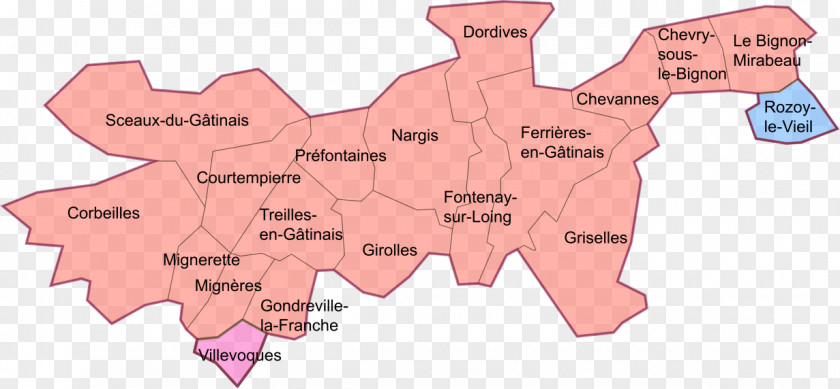 Chevry-sous-le-Bignon Montargis Gien Communauté De Communes Map PNG