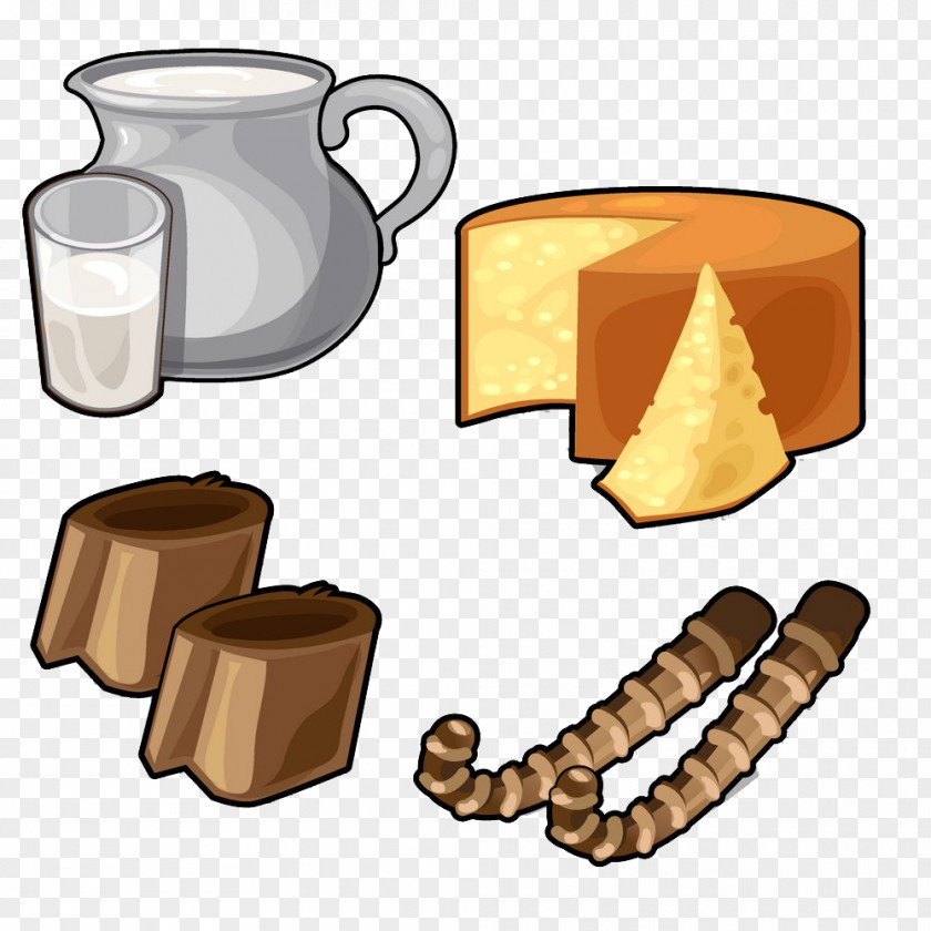 Milk Chocolate And Cheese Picture Goat Cake PNG