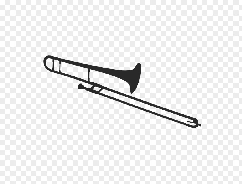 Trombone Trumpet Silhouette Clip Art PNG