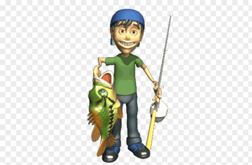 Animation Bass Fishing Largemouth PNG