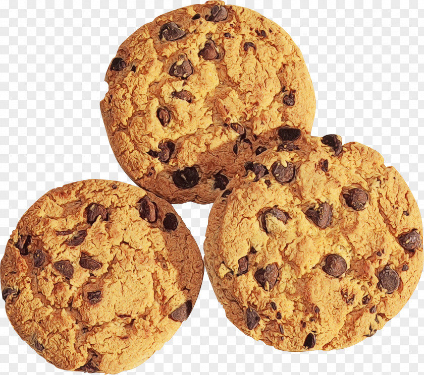 Chocolate Chip Dessert Food Cookies And Crackers Snack Dish Cookie PNG