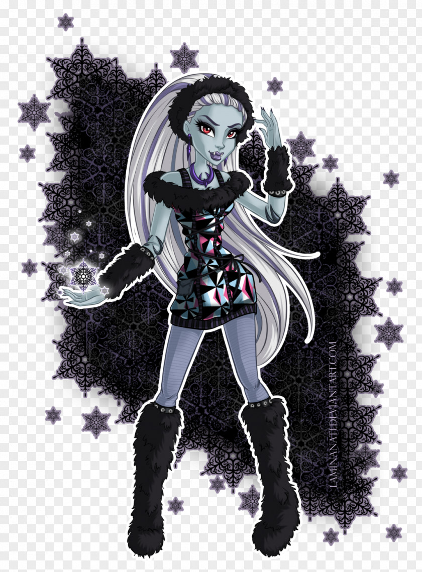 Doll Monster High Coffin Bean Abbey Bominable Art PNG
