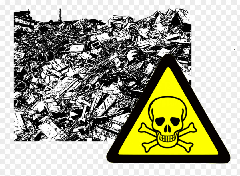 Electronic Waste Toxic Electronics Hazardous PNG