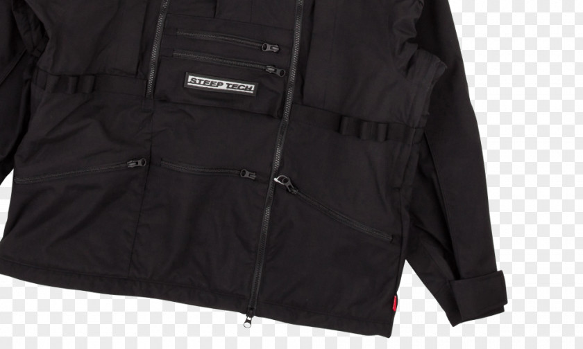 Face Black Jacket With Hood The North Hoodie Outerwear Supreme PNG
