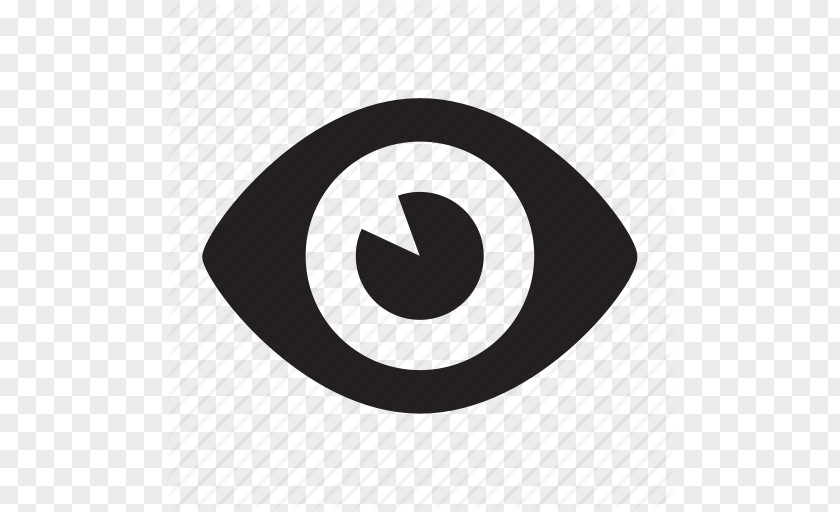 Icon Vector Eye Side PNG