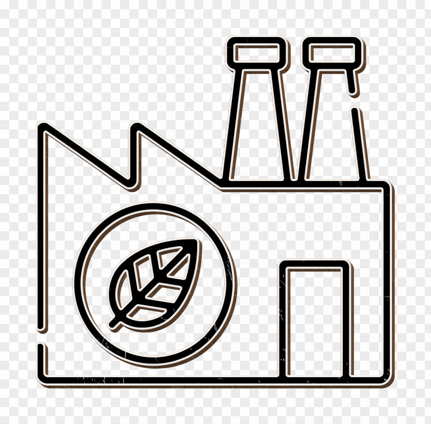 Manufacturing Icon Ecology Green Factory PNG
