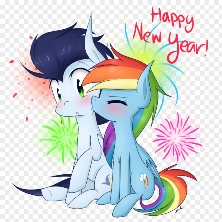 New Year Clouds Clip Art Horse Illustration Desktop Wallpaper Computer PNG