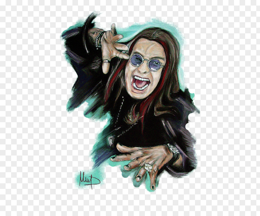 Ozzy Osbourne Painting Artist Drawing PNG