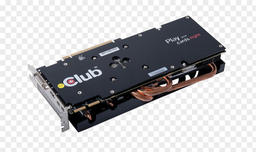 Computer Graphics Cards & Video Adapters Club 3D AMD Radeon R9 270X 280 PNG
