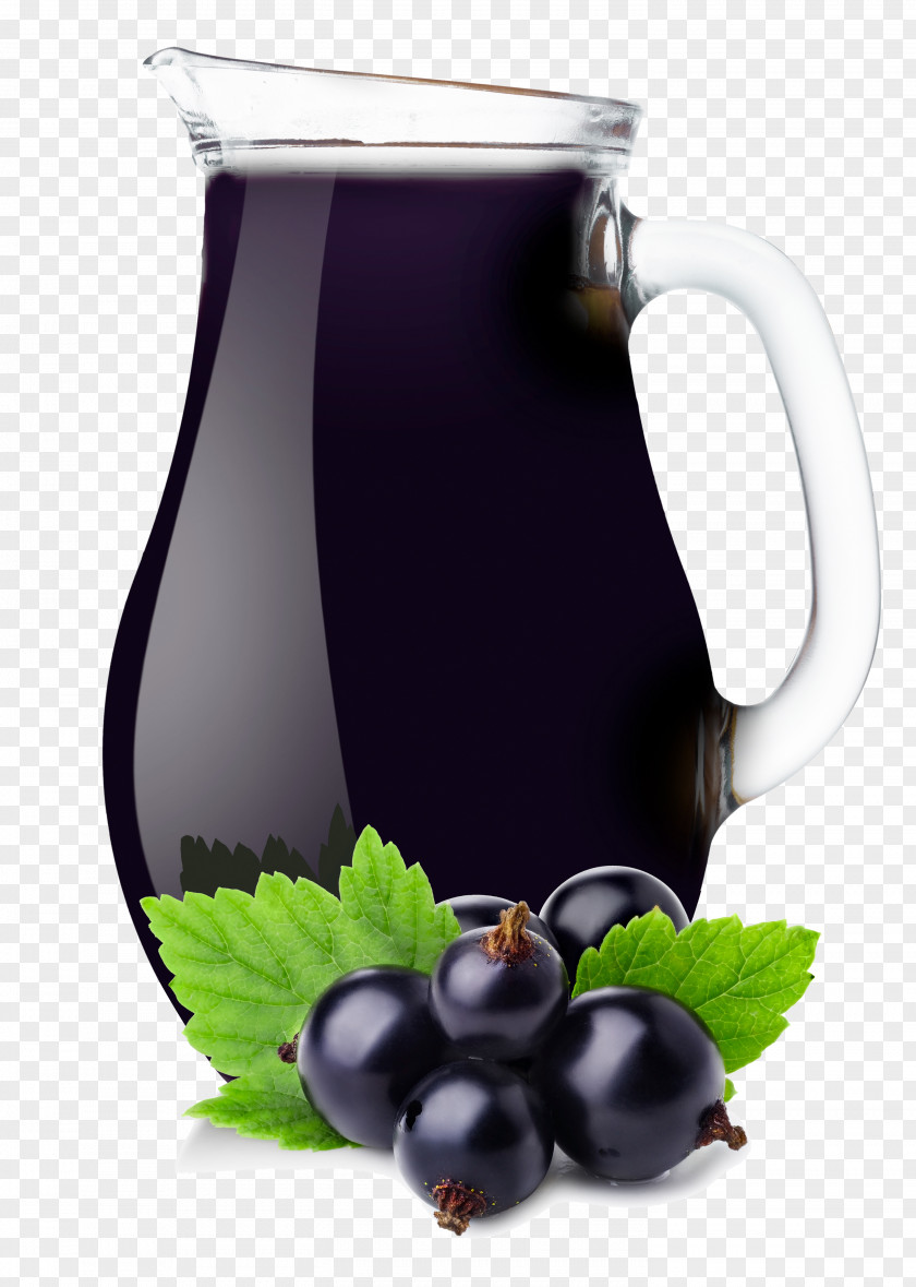 Fruit Juice Orange Smoothie Blackcurrant Jug PNG