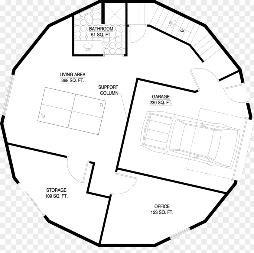 House Floor Plan PNG