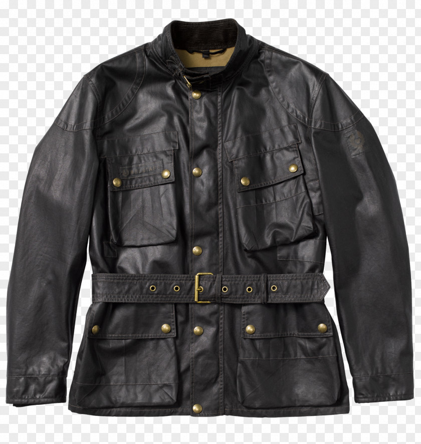 Jacket Leather Coat Belstaff Clothing PNG