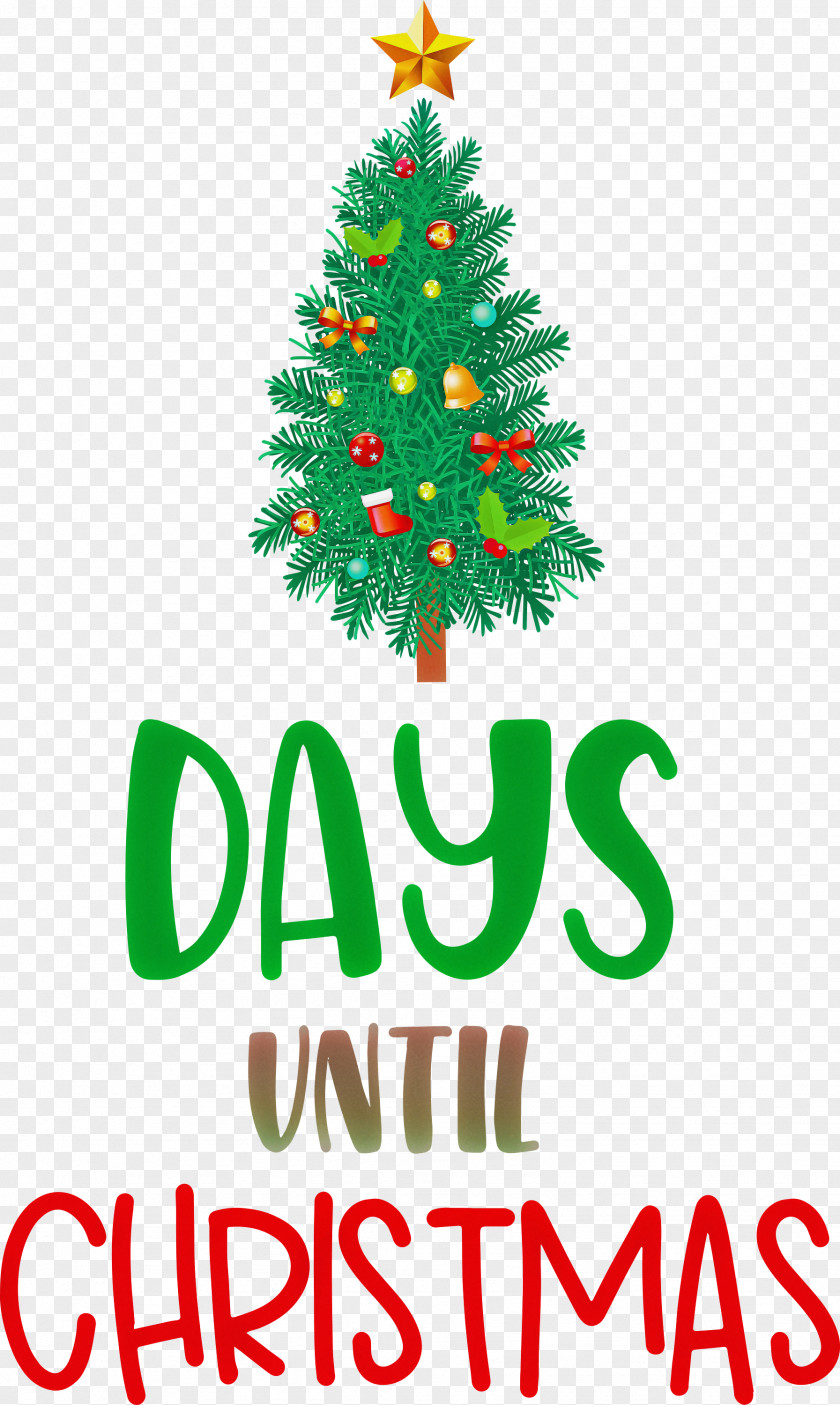 Days Until Christmas Xmas PNG