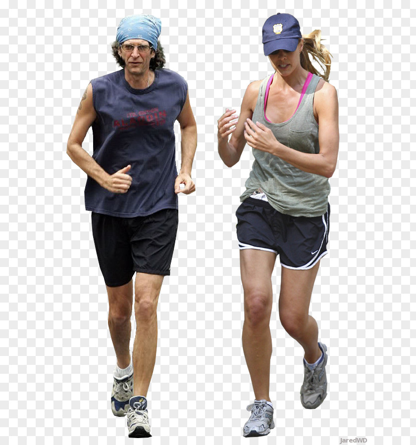 People Running T-shirt Sportswear Jogging Joint Arm PNG