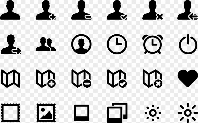 Business Icons Clip Art PNG