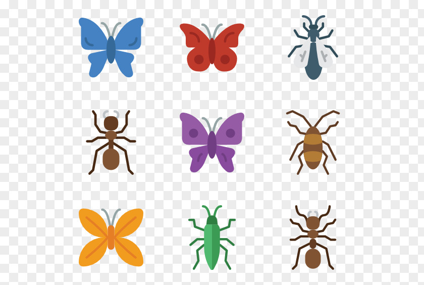 Insect Butterfly Clip Art PNG