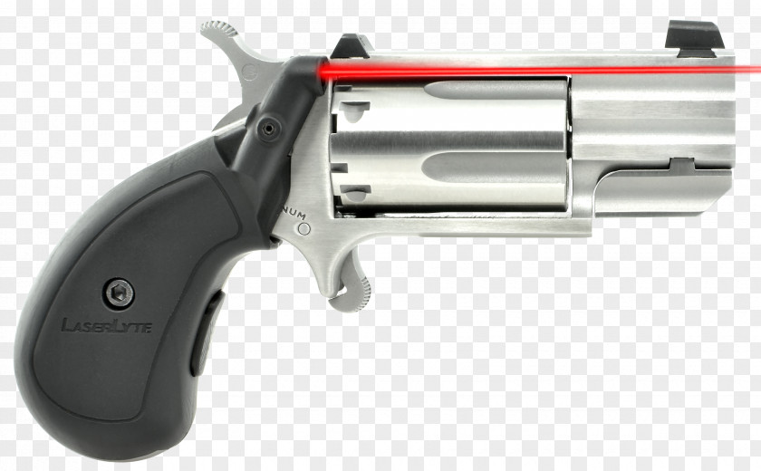 Laser Gun .22 Winchester Magnum Rimfire North American Arms Revolver Sight Pistol PNG
