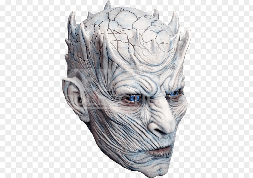 Night King Game Of Thrones Mask Halloween Costume White Walker PNG