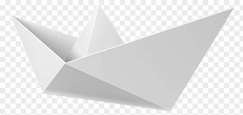 Paper Boat Origami Line PNG