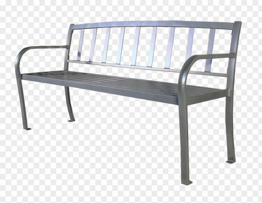 Park Bench Metal Chair PNG