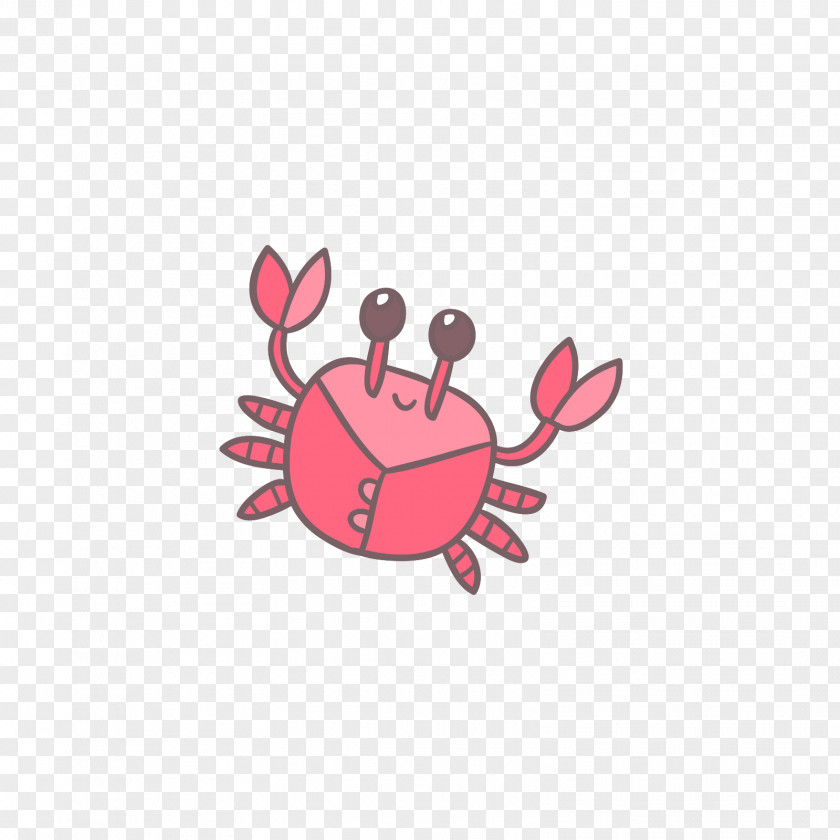 Red Crab Harold And Maude Logo Illustration PNG