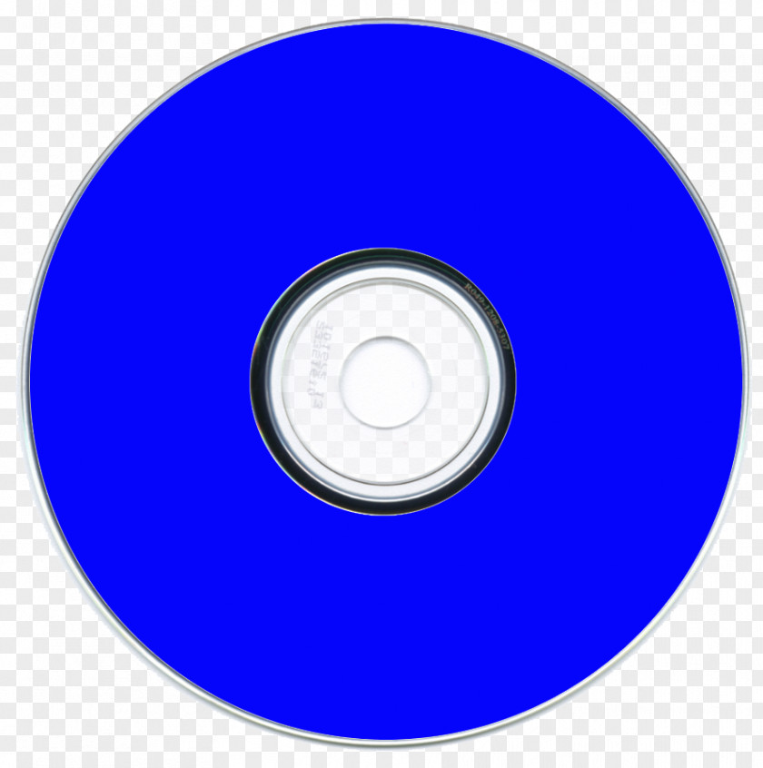 Design Compact Disc Cobalt Blue PNG