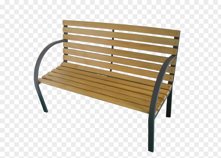 Bank Bench Garden Furniture Wood PNG