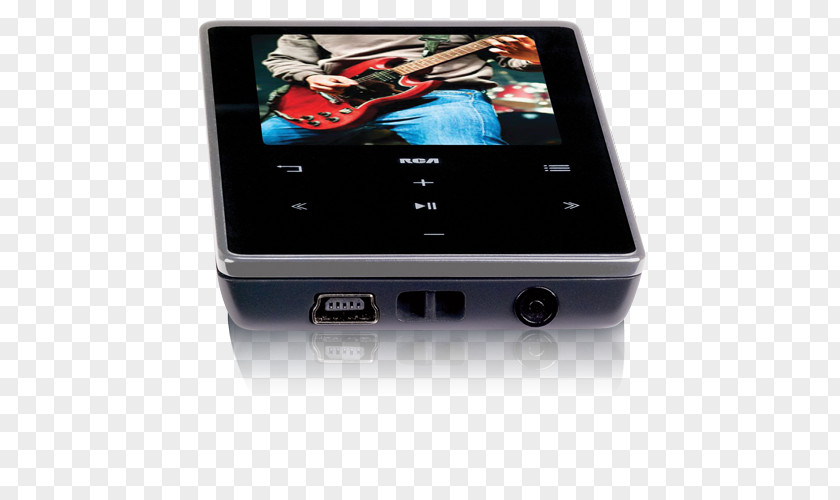 Black Portable Media Player Computer MonitorsOthers RCA 4Gb Video Mp3 With 2-Inch Display PNG