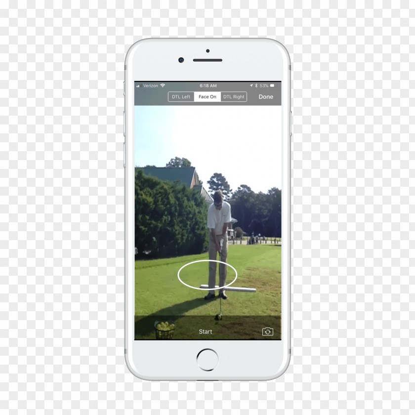 Golf Swing Smartphone Stroke Mechanics IPhone Brother SE400 PNG