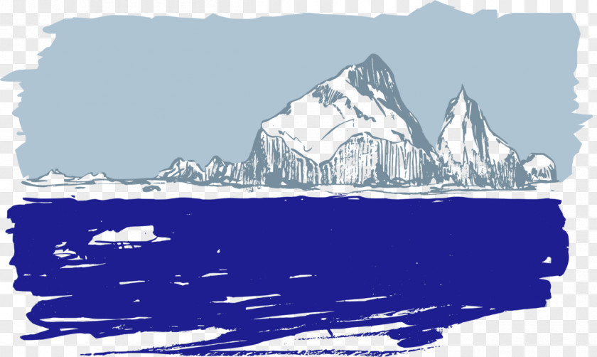 Iceberg Clip Art Vector Graphics Polar Ice Cap Illustration PNG