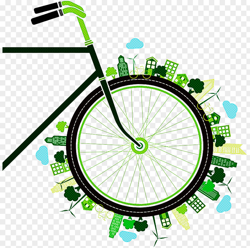 Plant Bicycle Fork Bike Cartoon PNG