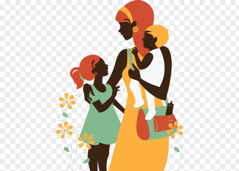 Silhouette Vector Graphics Clip Art Mother's Day PNG