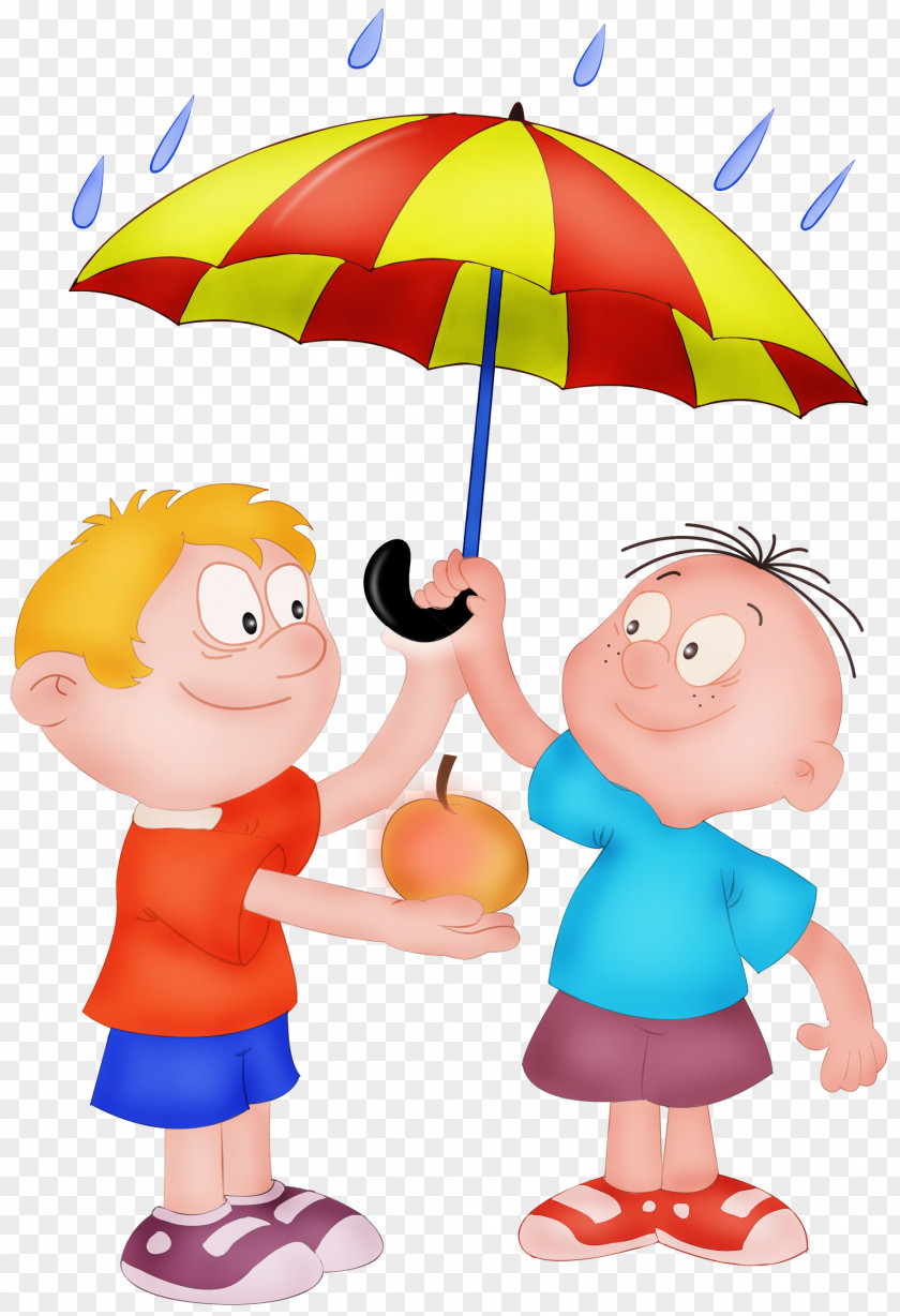 Umbrella Child Boy Clip Art PNG