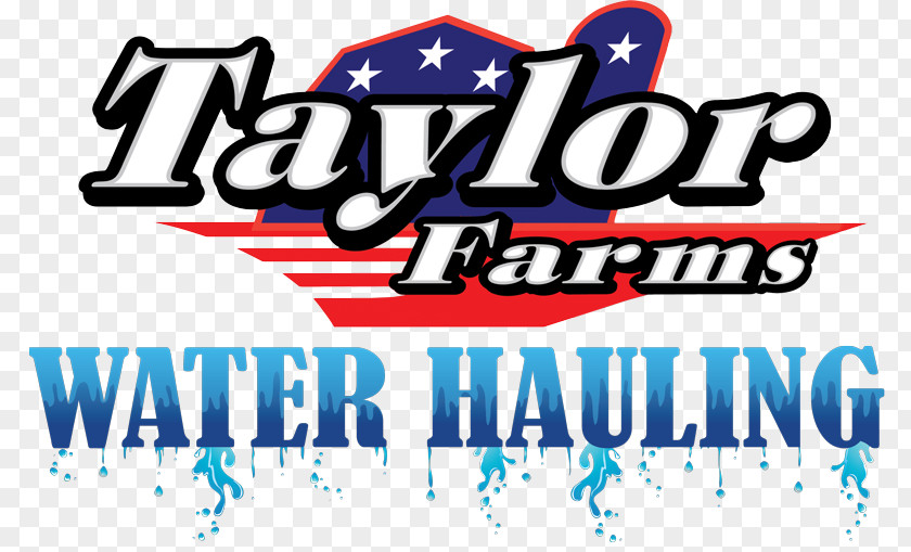 Water Taylor's Farm Market Logo Taylors Farms Hauling PNG