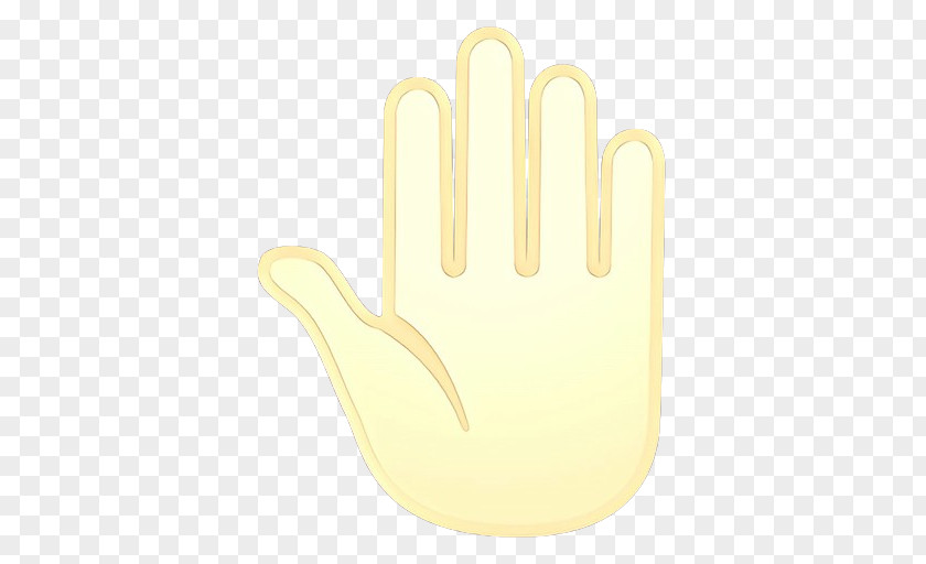 Yellow Hand Finger Font Logo PNG
