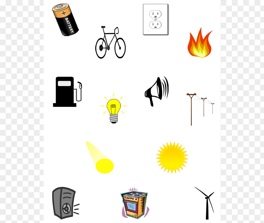 Forms Cliparts Energy Transformation Mechanical Clip Art PNG