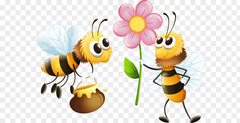 Bee Honey Royalty-free PNG