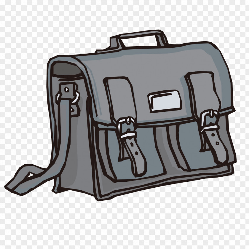 Business Bag Style Cartoon Backpack Briefcase Satchel PNG