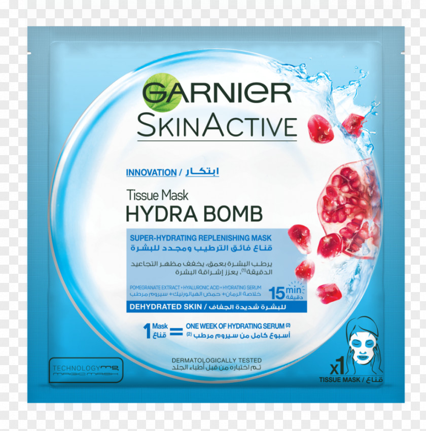 Chamomile Tea Garnier SkinActive Moisture Bomb The Super Hydrating Sheet Mask Cosmetics LÓreal Skin Care PNG