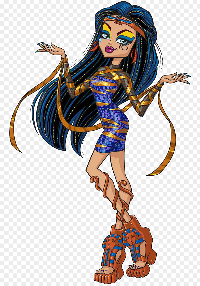 Doll Monster High Cleo De Nile Toy PNG