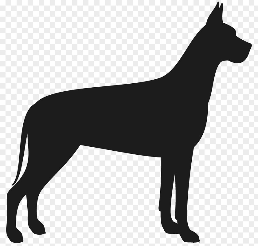 GREAT DANE Great Dane Llama Silhouette Bull Terrier PNG